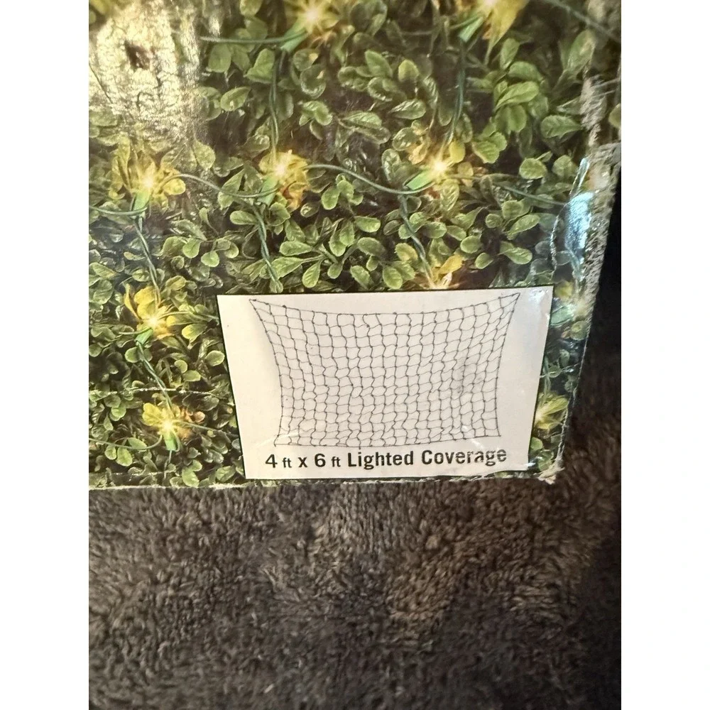 Home Accents Holiday 300‎ Incandescent Mini Net Lights Hugh Density 4x6